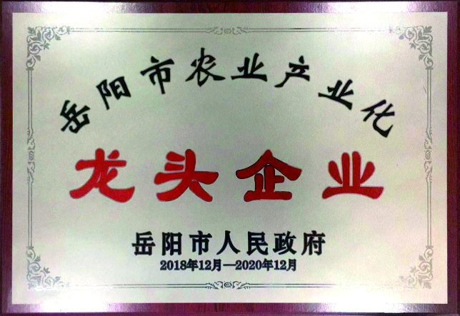 岳阳市产业扶贫龙头企业